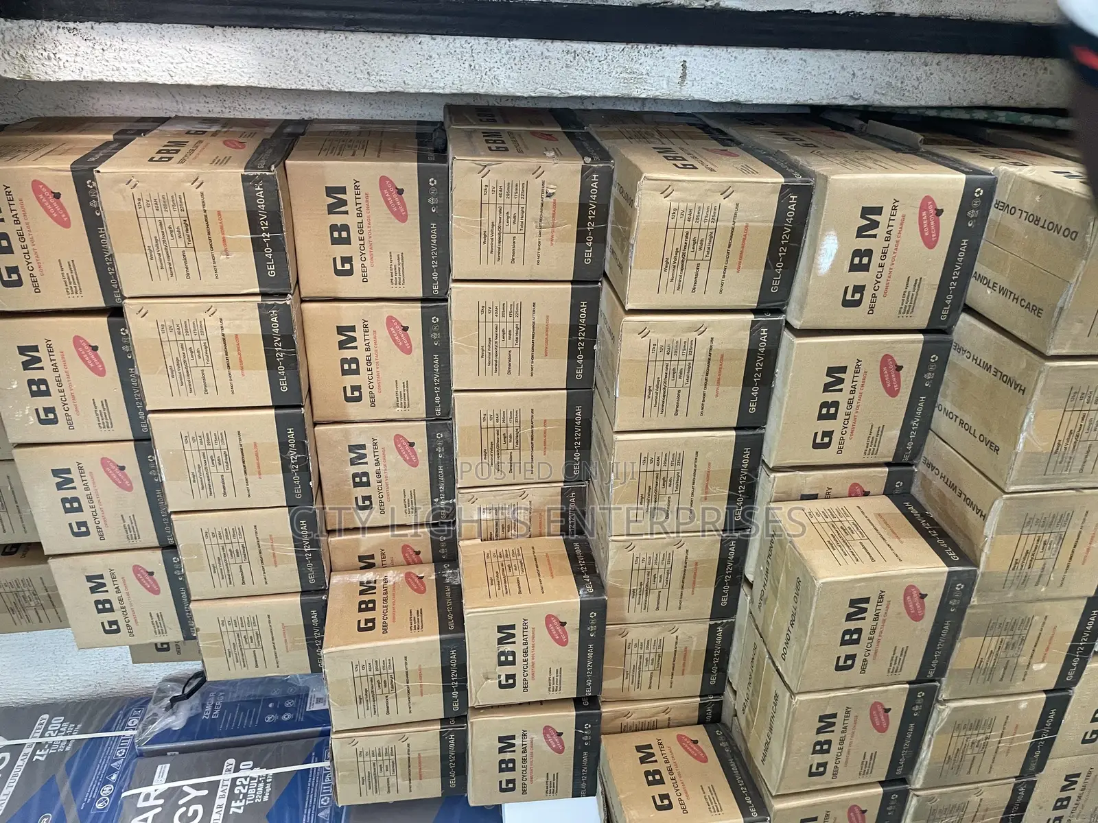 GBM Gel Solar Battery 40ah