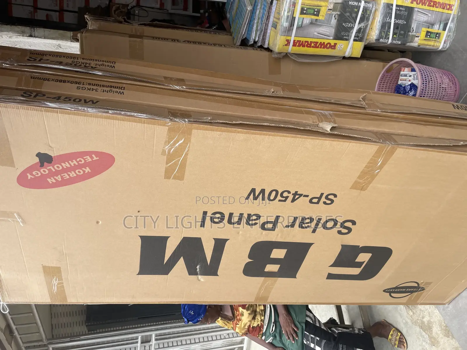 450watts GBM Solar Panel