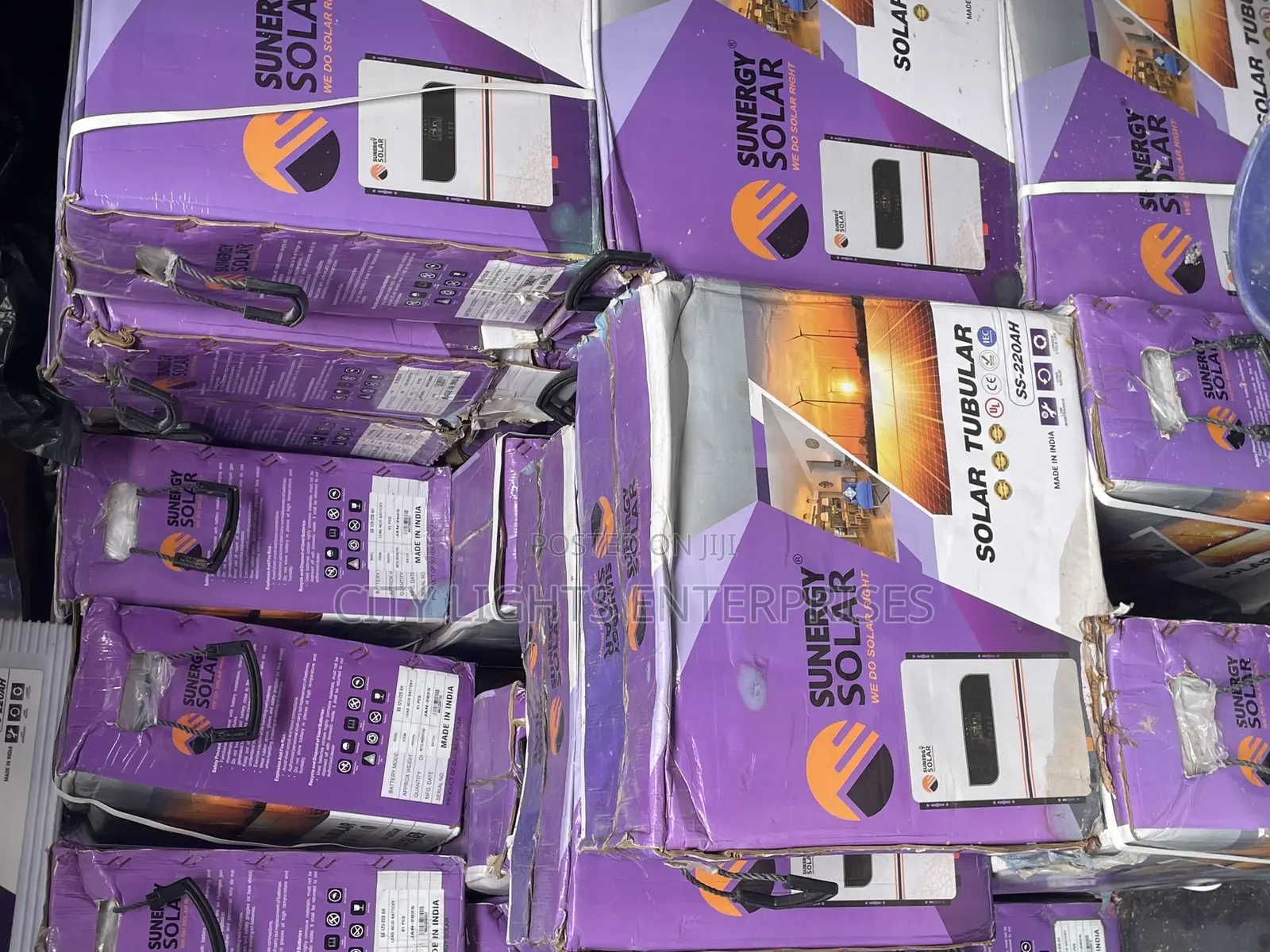 Sunergy Solar Tubular Batteries