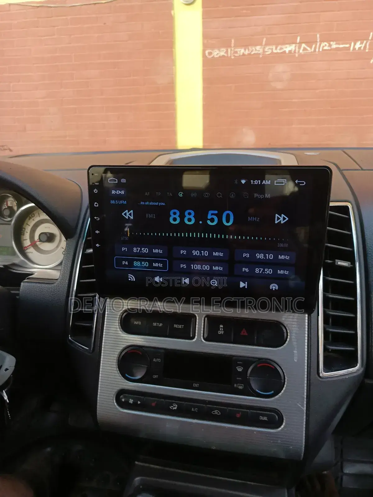 Ford Edge 2008 Android Screen With GPS Navigation System
