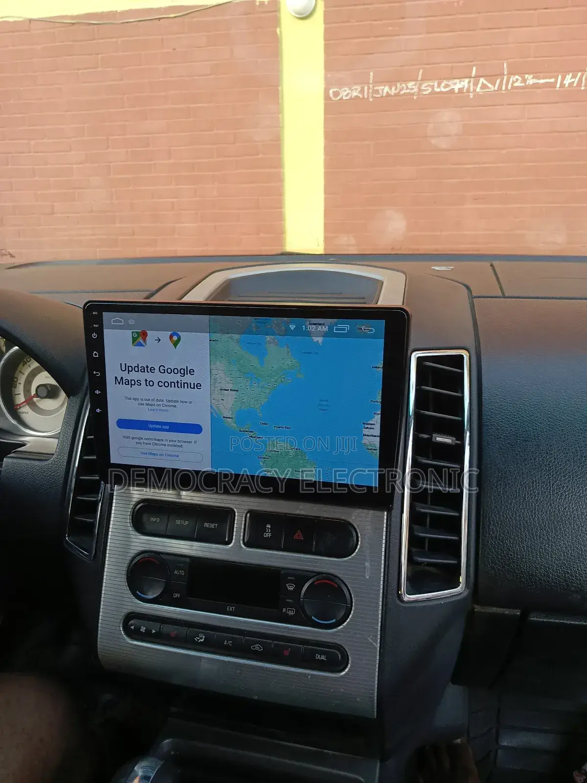 Ford Edge 2008 Android Screen With GPS Navigation System