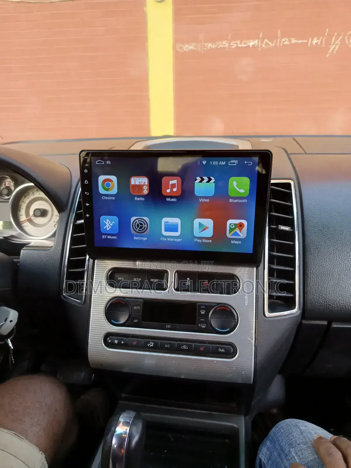 Ford Edge 2008 Android Screen With GPS Navigation System