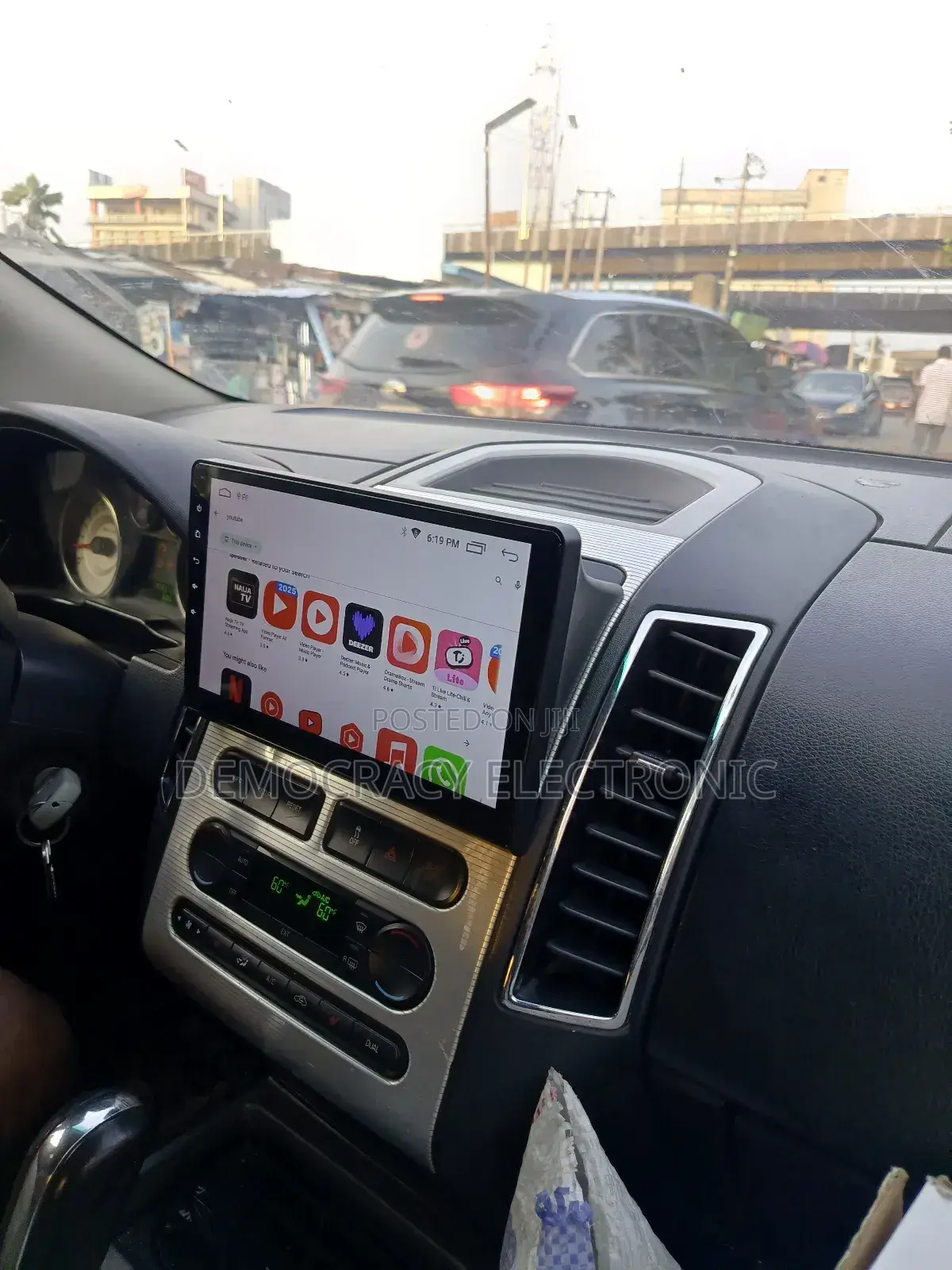 Ford Edge 2008 Android Screen With GPS Navigation System