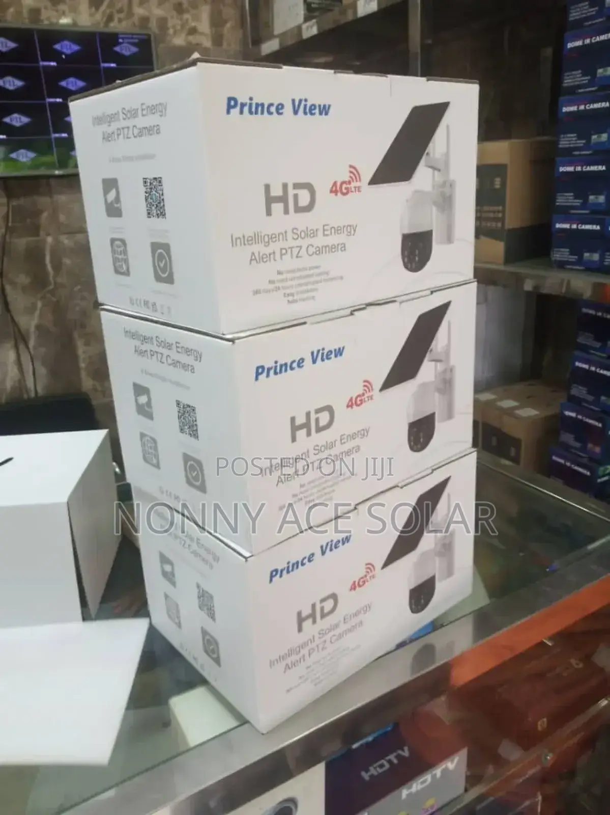 Intelligent Solar Alert PTZ Camera 4g 360