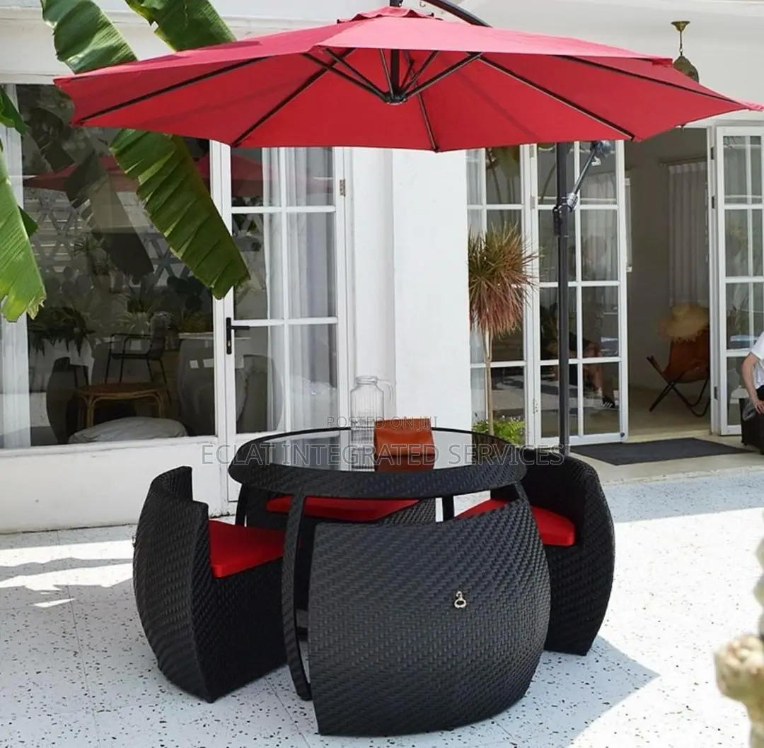 Unique Outdoor Set With Umbrella
