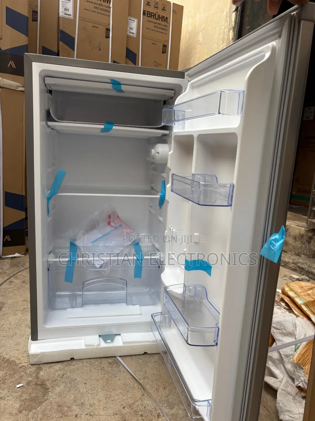 Bruhm 93litters Refrigerator With Key Brand New