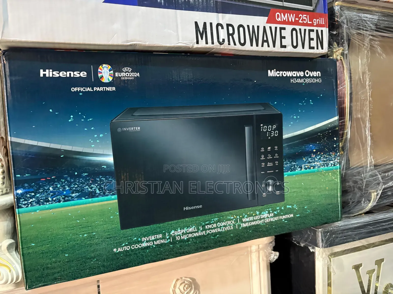 Hisense 34litters Inverter Microwave Brand New