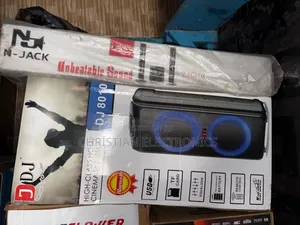 Dj 8010 Rechargeable Bluetooth Speaker