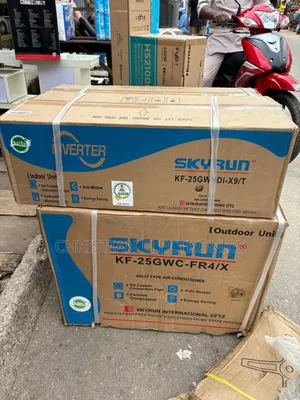 Skyrun 1.5hp Inverter Ac With Installation Kit Brand New
