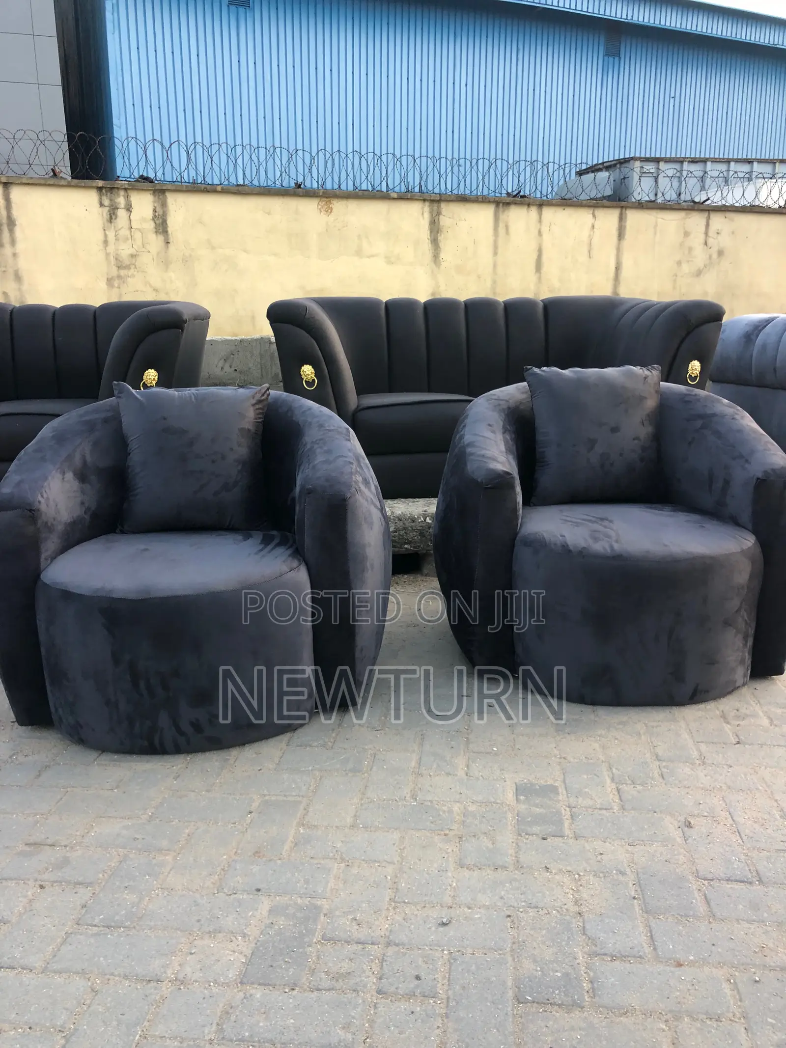 Good Quality of Two Singles Sofas.