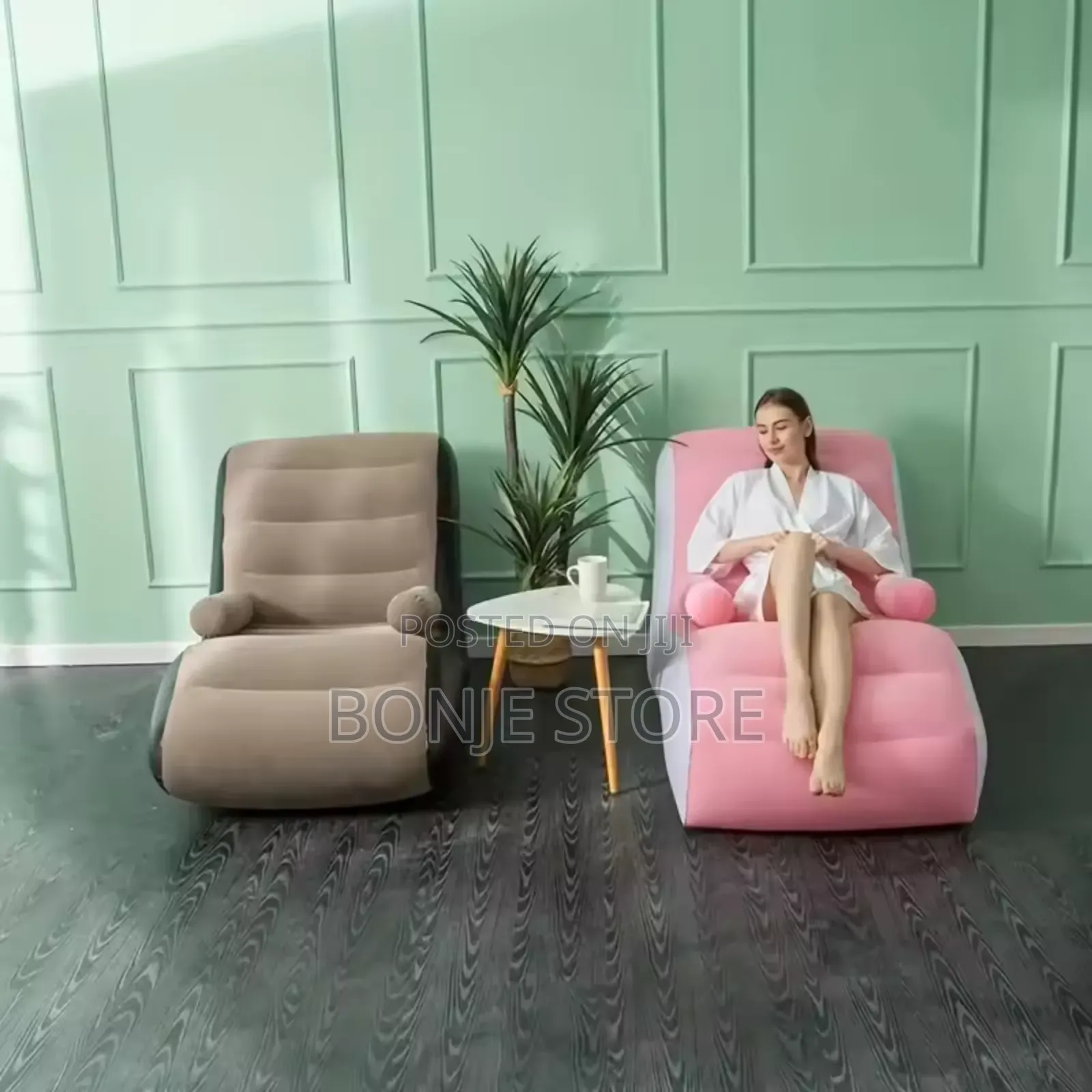 Inflatable Multi Function Air/Sofa + Inflatable Pump