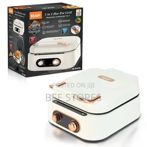 Raf Electric Cooker 3in1 Hot Grill Pot