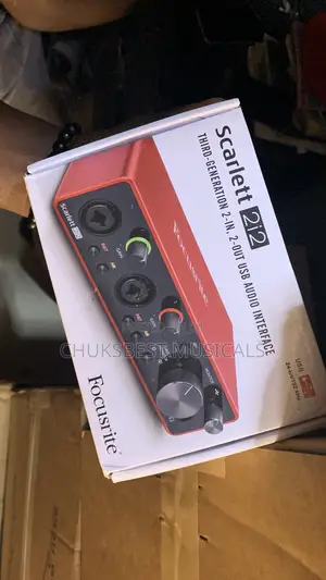 Photo - Focusrite Scarlett Solo 2i2 Usb 3rd Gen Audio Interface