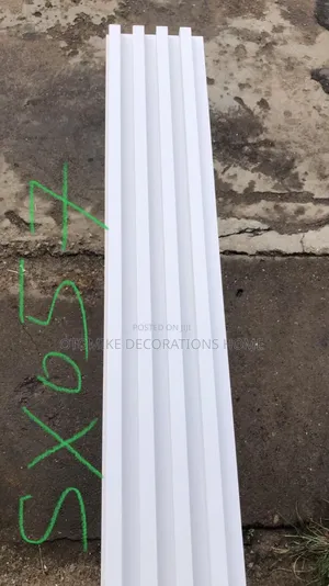 White Fluted Panel