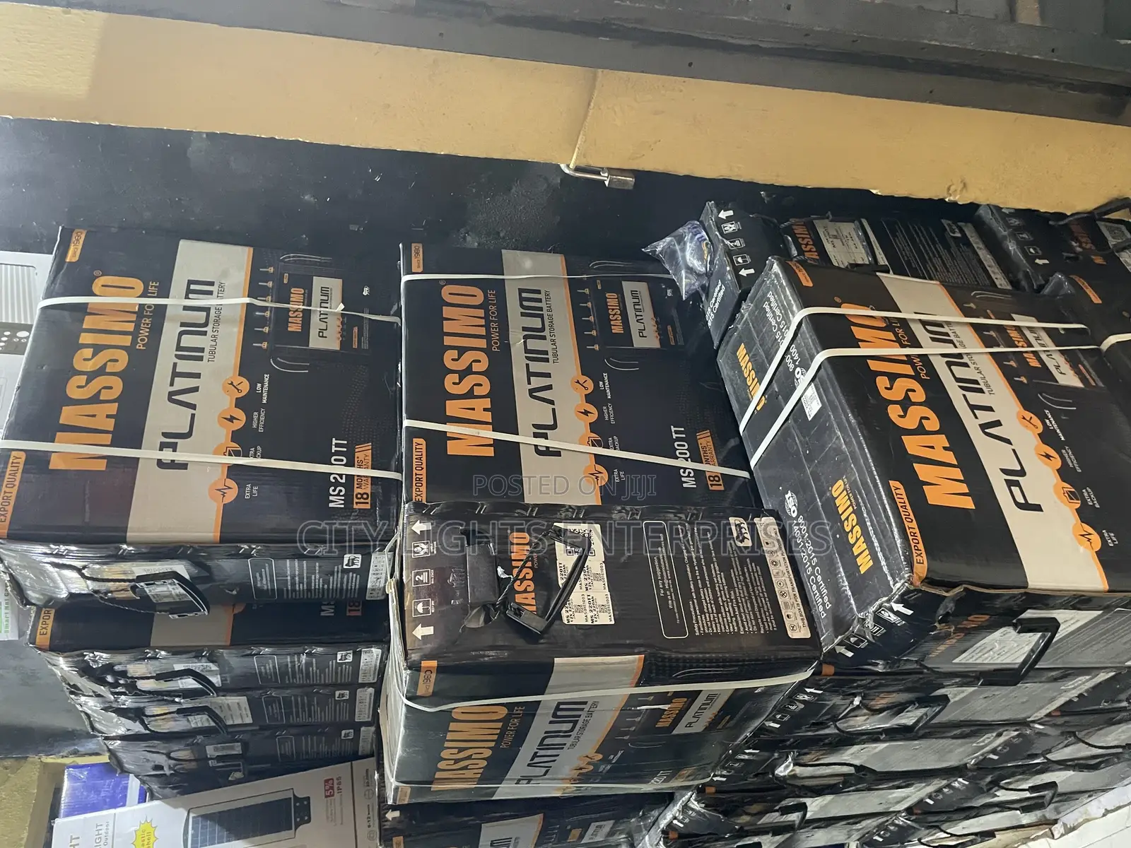 Masimo Energy Tubular Batteries