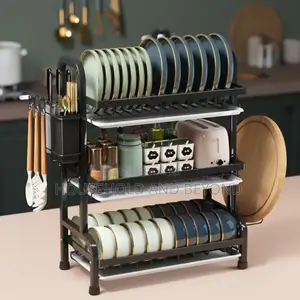 3 Layer Dish Drainer/ Plate Rack