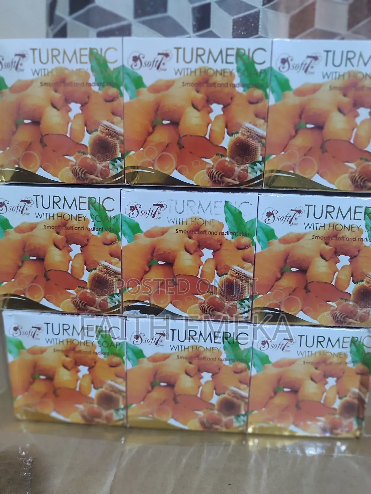 Tumeric With Honey Soap