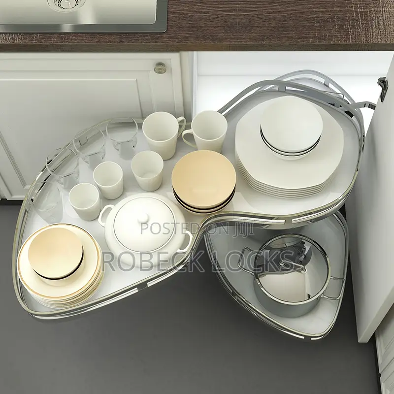 Corner Cabinet Pull-Out Organizer