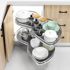 Corner Cabinet Pull-Out Organizer