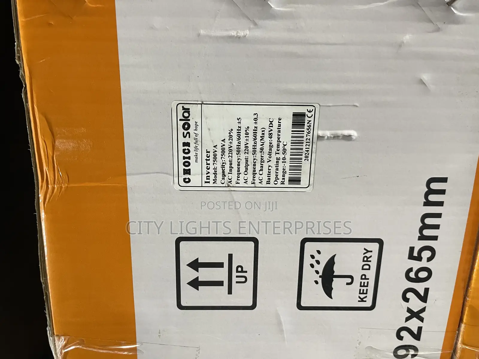 Choice Solar Inverter 7.5kva