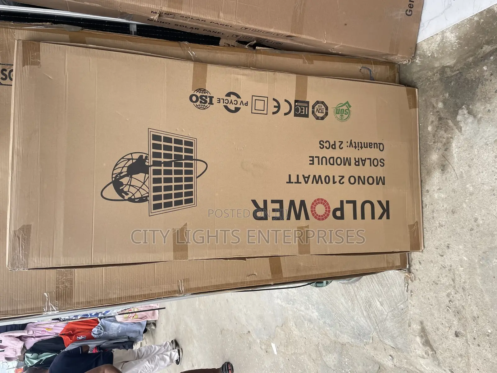210watts Mono Solar Panel