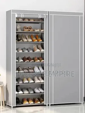 Dustproof Shoe Storage Rack Organizer Multilayer 10 Steps