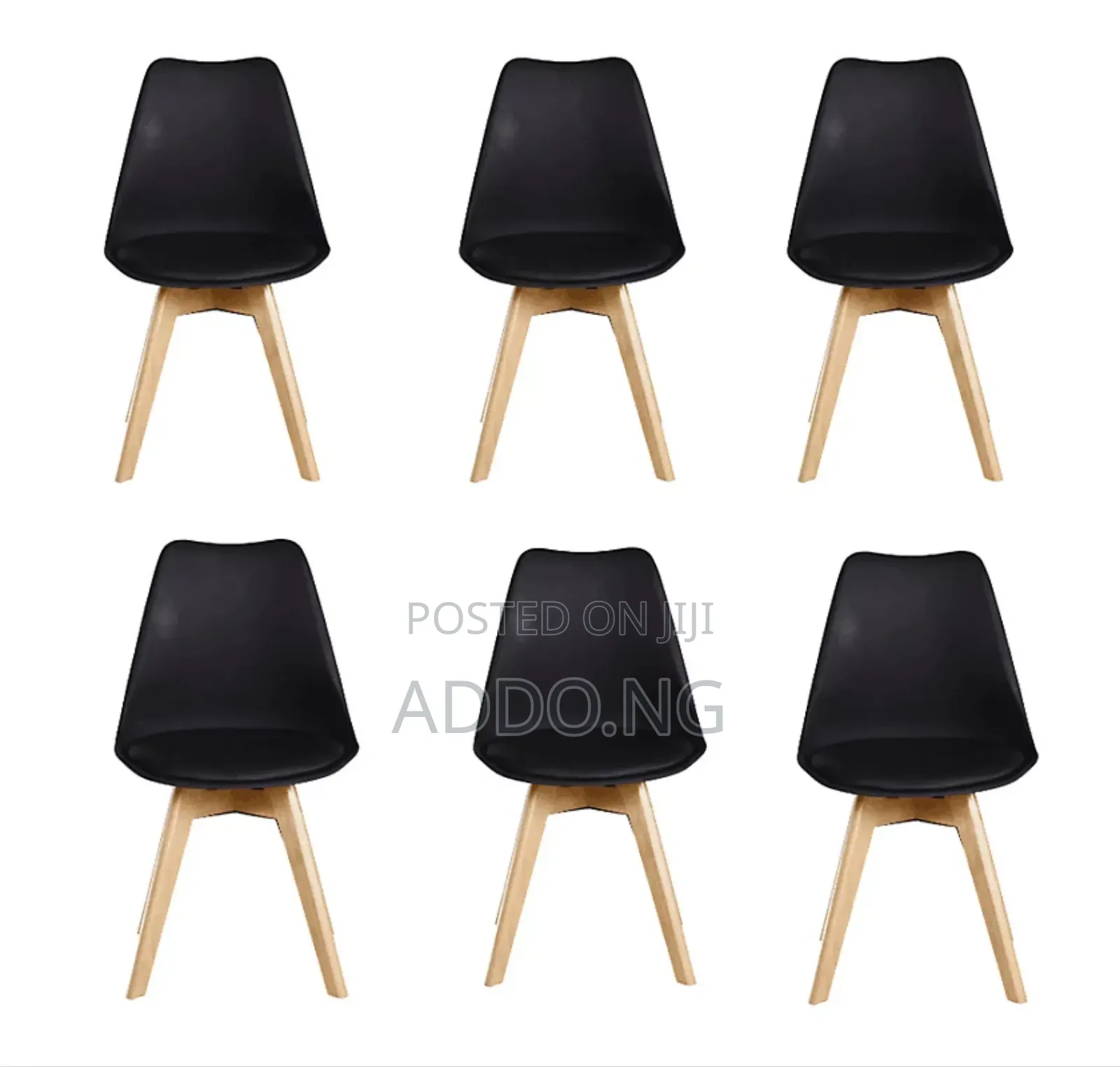 Six Dinning Chair Black