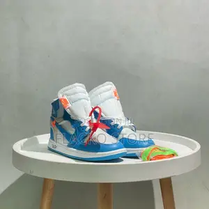 Photo - Original Off-white X Air Jordan 1 Retro High Sneakers