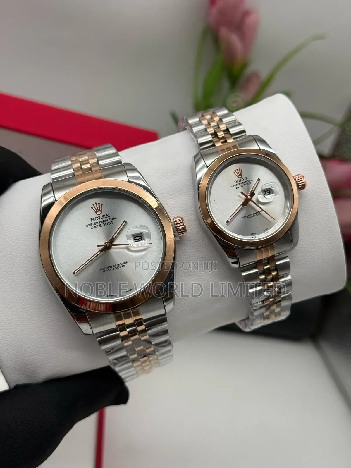 Rolex Chain Watch for Couples Ft