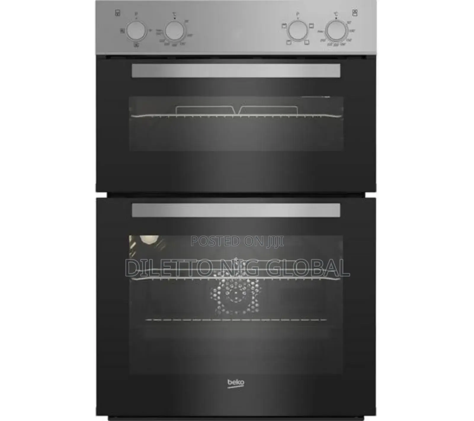 Electric Double Oven - Silver