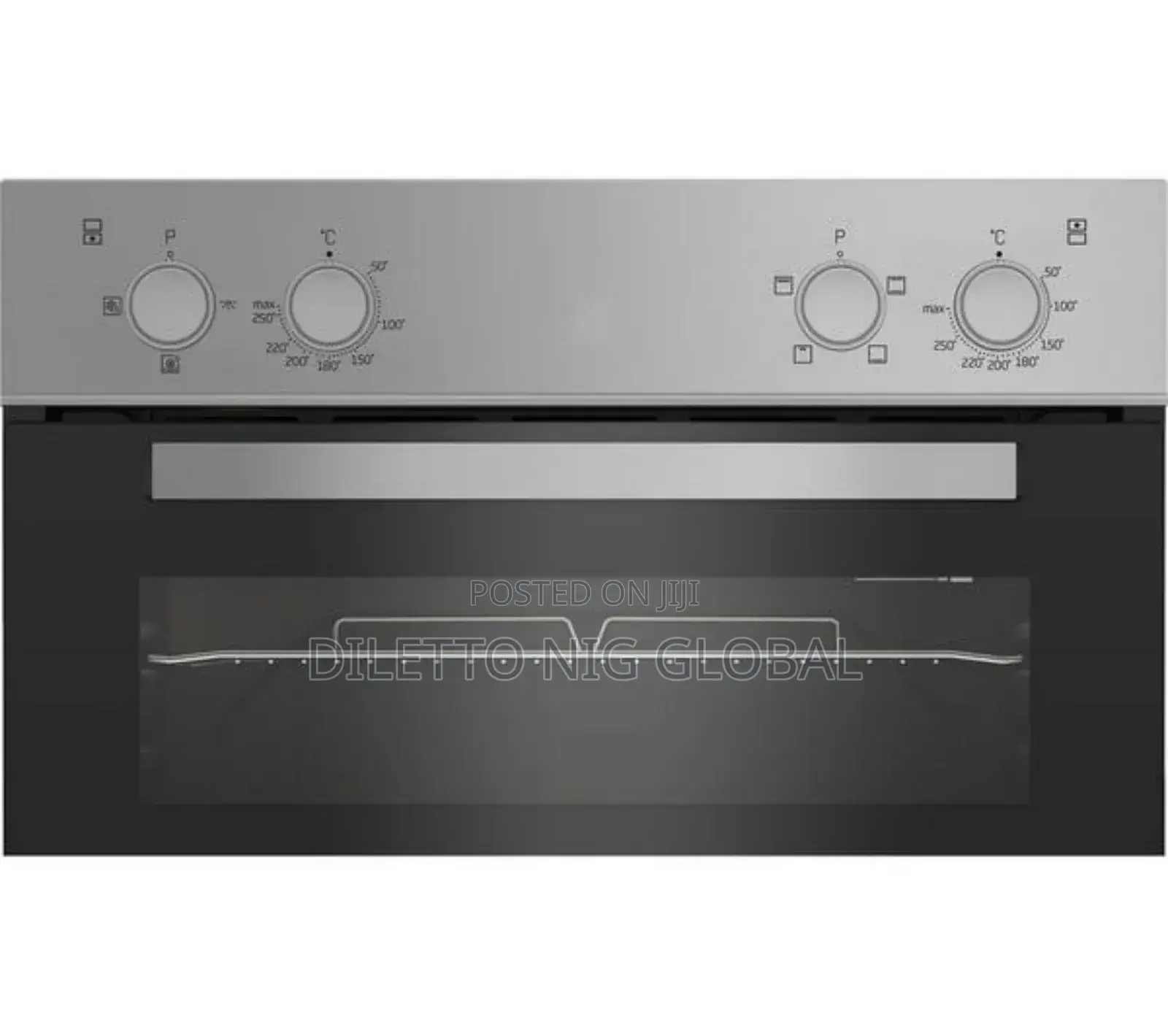 Electric Double Oven - Silver