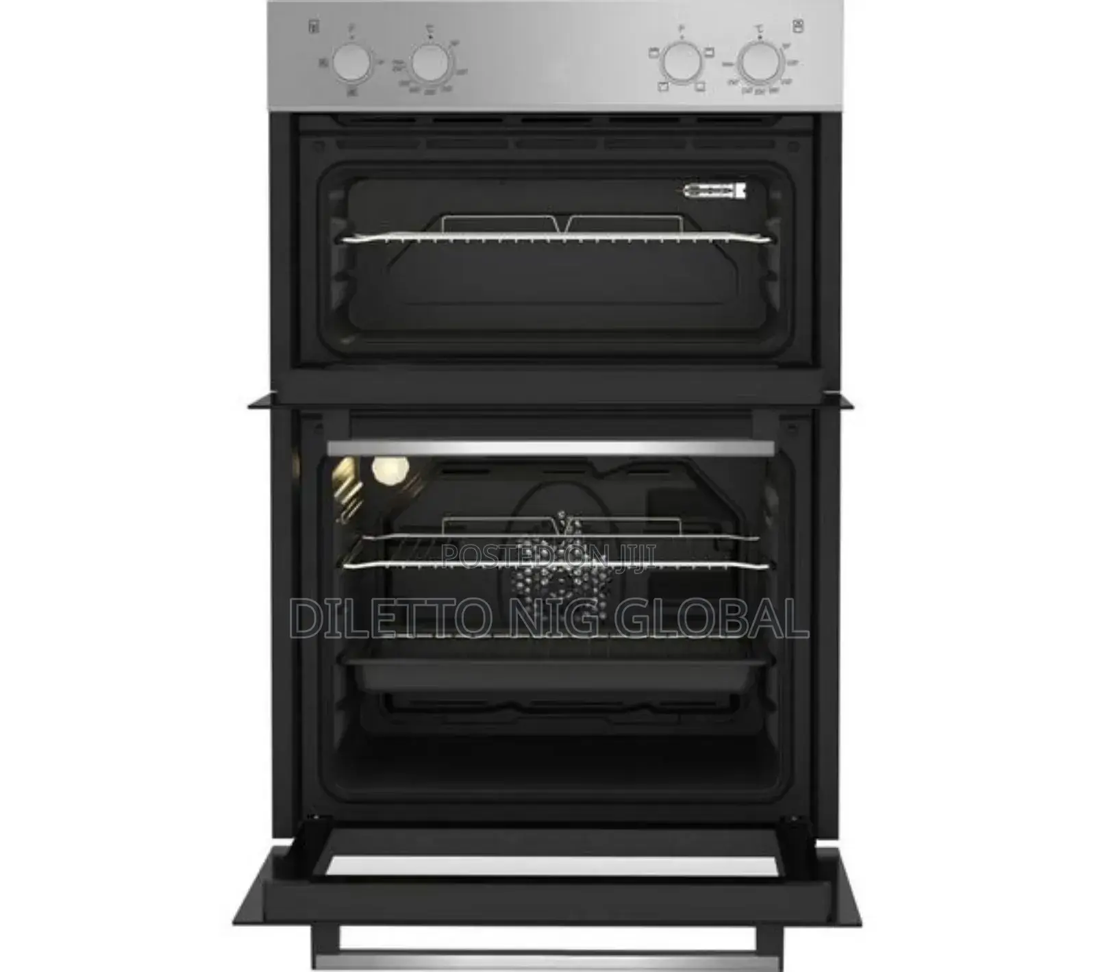 Electric Double Oven - Silver