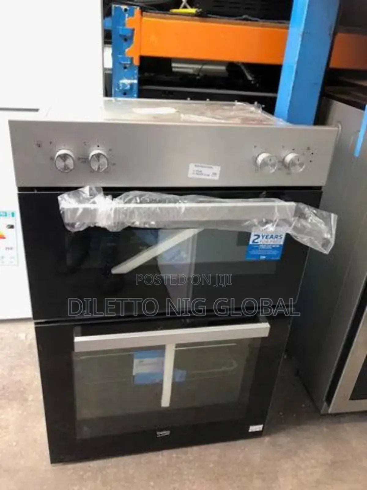 Electric Double Oven - Silver
