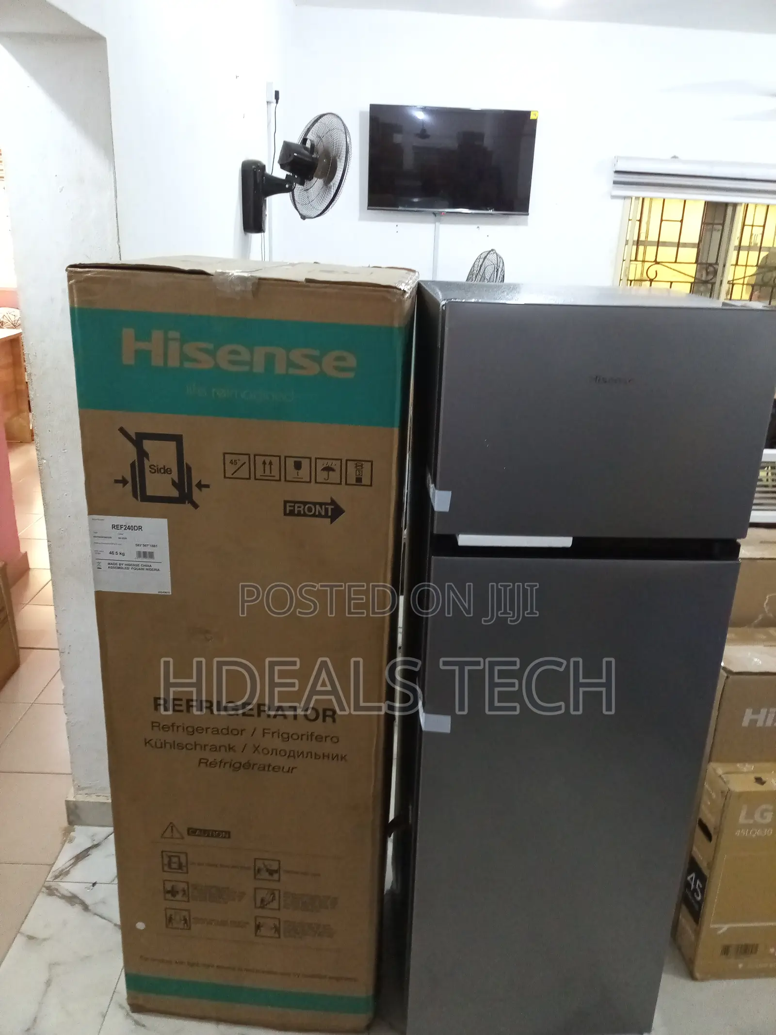 Energy-Efficient Hisense Ref240dr Refrigerator