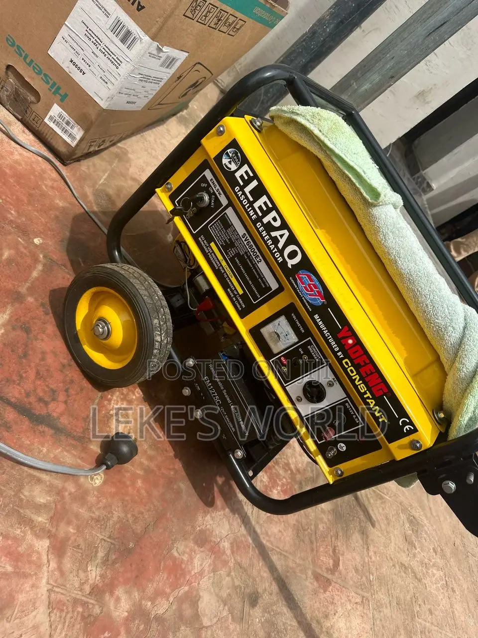 Elepaq Geberator 4.5kva Sv6800e2
