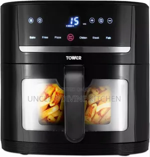 Photo - Tower Vortex 6l Eco Saver Vision Door Digital Air Fryer