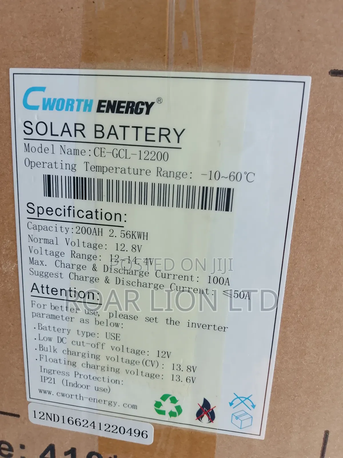 2.5kwh Lithium Battery
