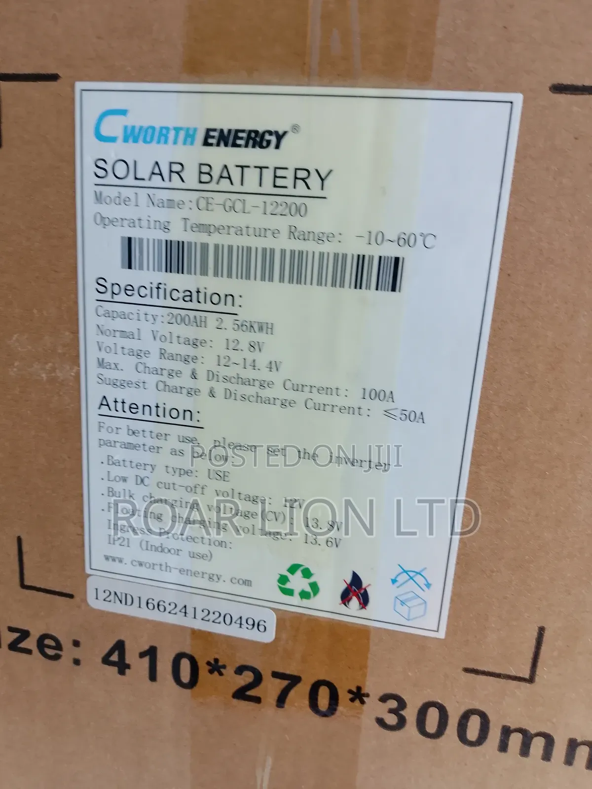 2.5kwh Lithium Battery