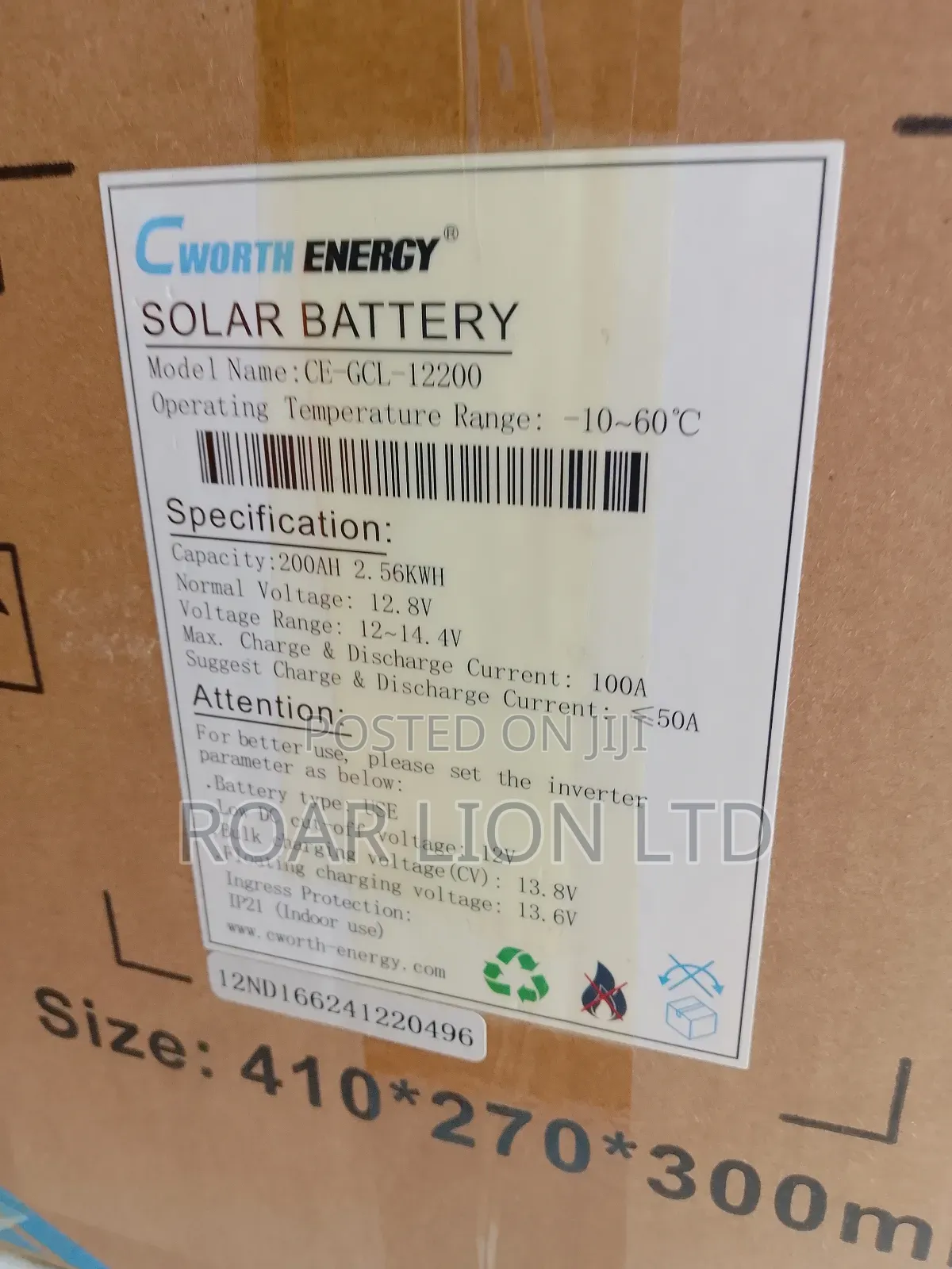 2.5kwh Lithium Battery