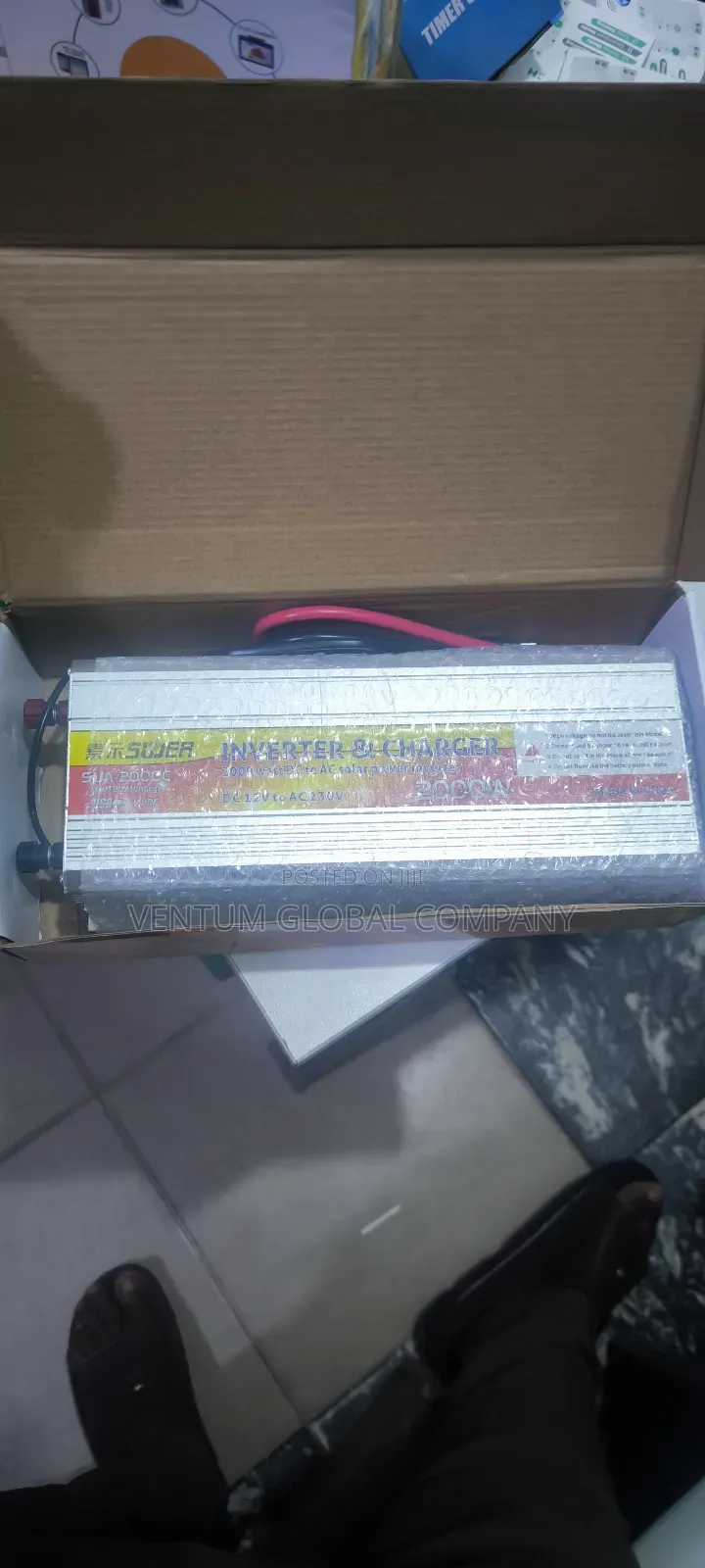 2000w Sachet Inverter With Charger Controller