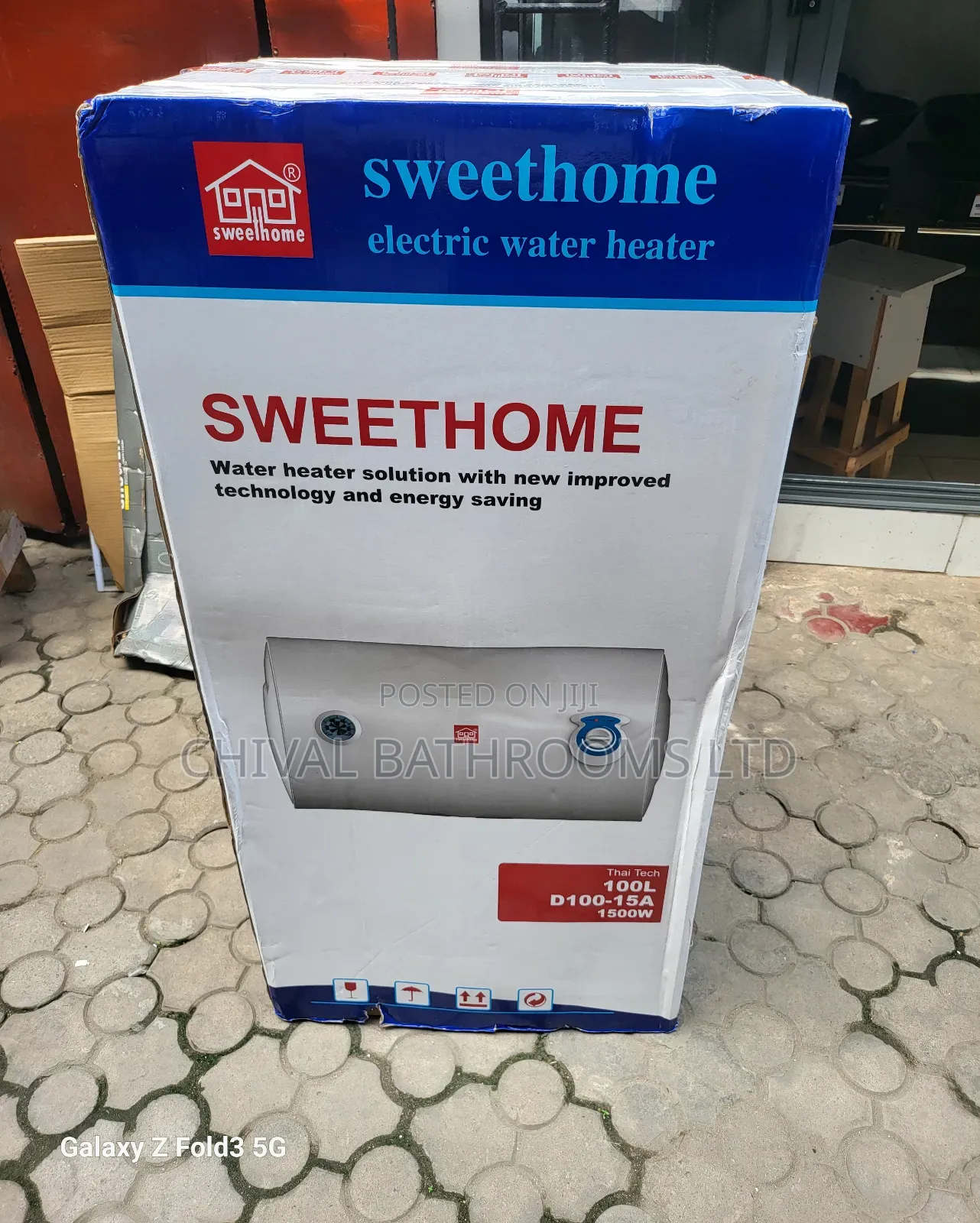 Sweethome 100lt Water Heater Horizontal
