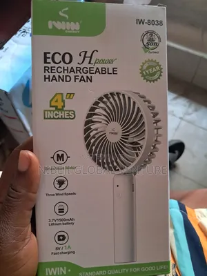 Eco Hpower Rechargeable Hand Fan
