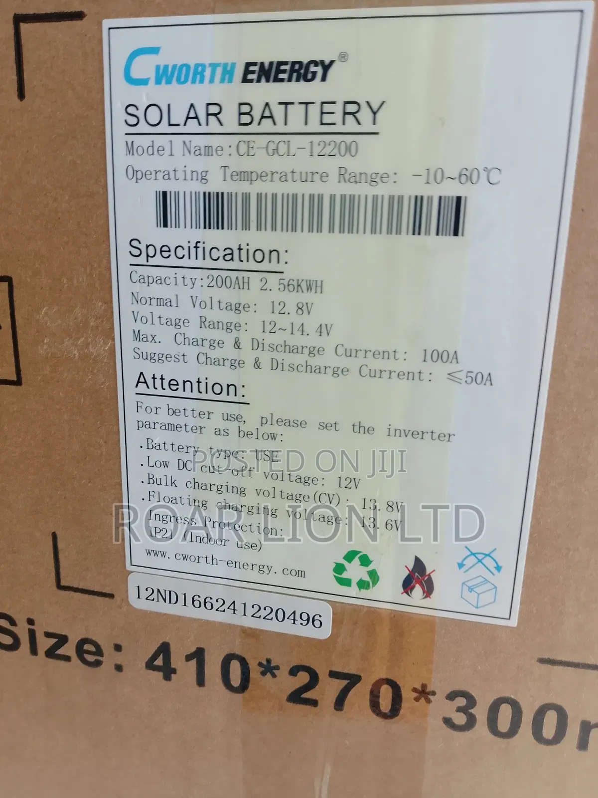 2.5kwh Lithium Battery