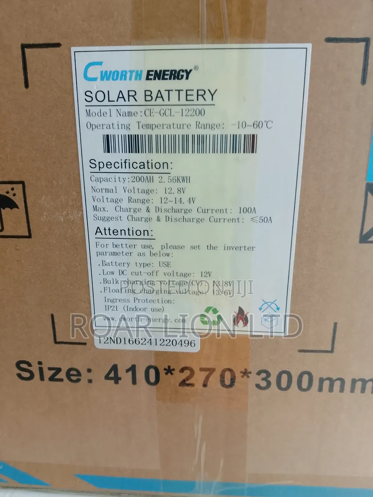 2.5kwh Lithium Battery