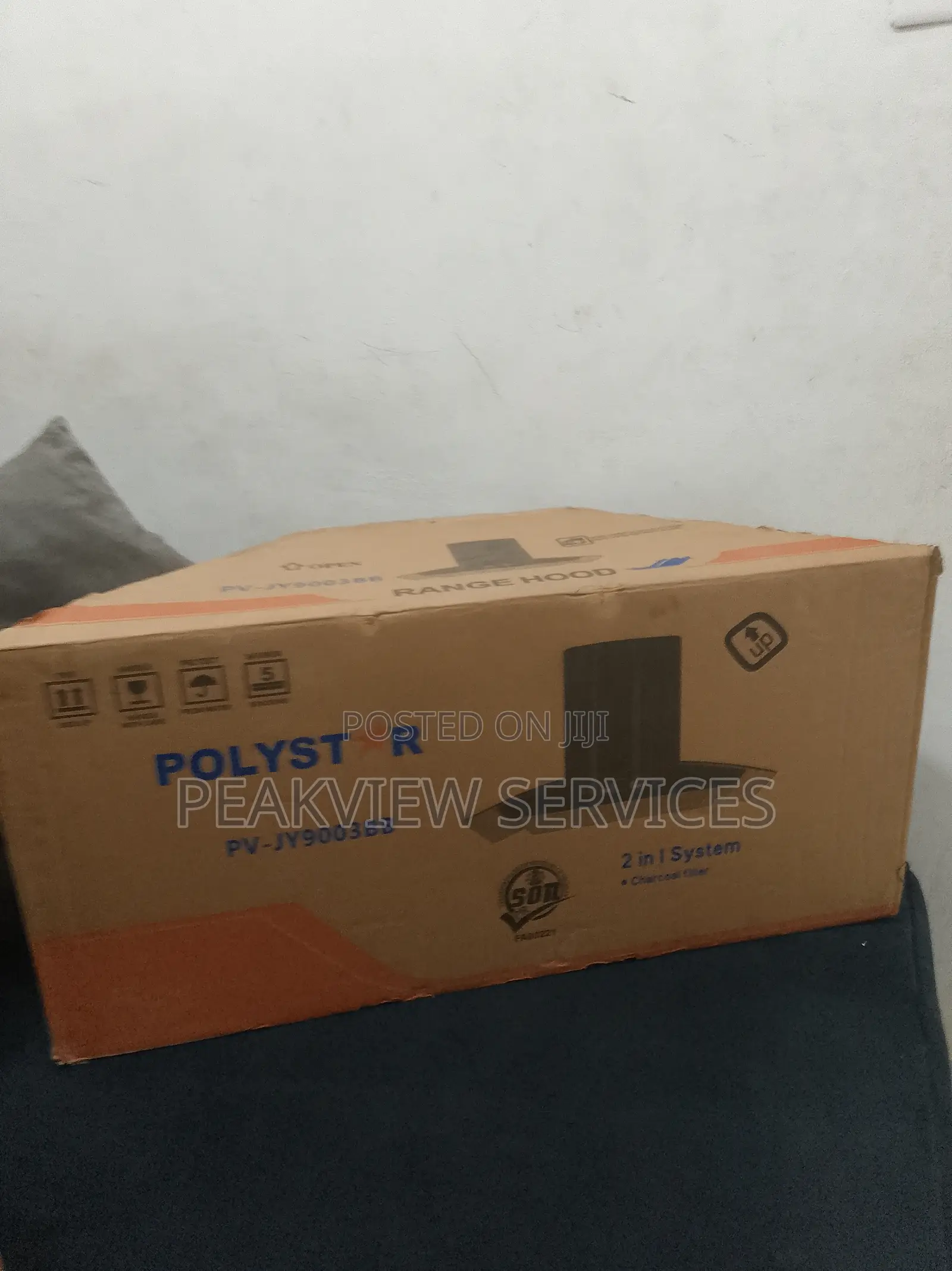 Kitchen Fume Extractor - Polystar 90cm 2in1 System Range Hoo