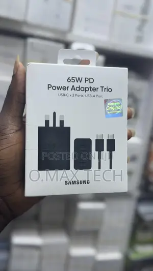 Photo - Samsung 65w Power Adapter Trio With Cable