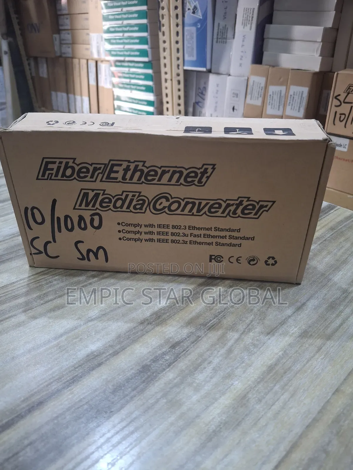 Media Converter 10/100/1000m Base-Tx/Fx Sm