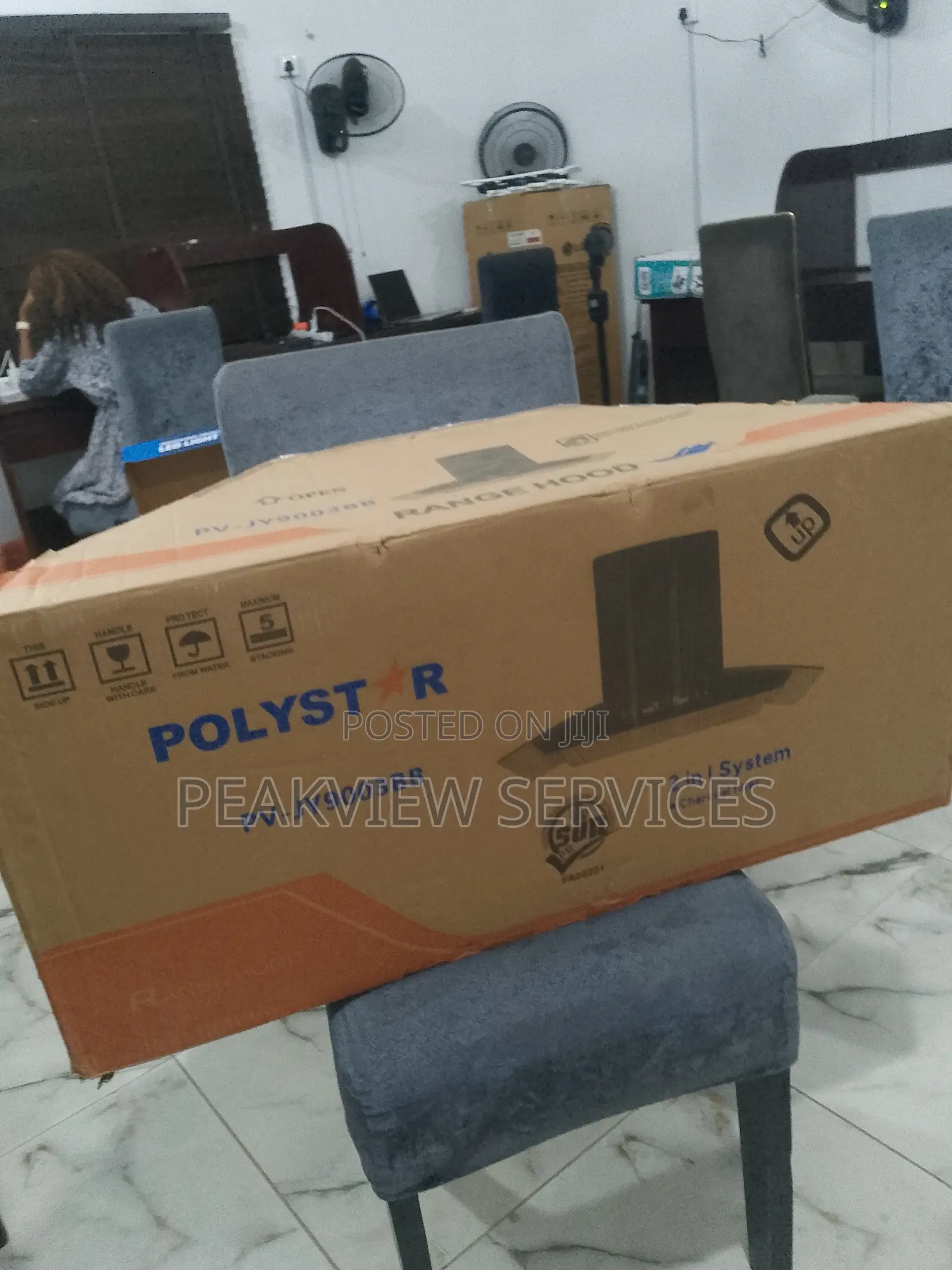 High Suction Kitchen Hood - Polystar 90cm 2in1 System