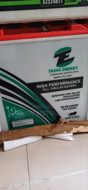 Tasha Energy High Performance Tall Tubular Battery 240ah