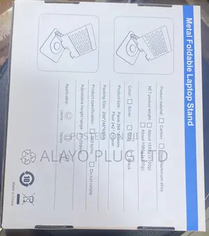 Metal Foldable Laptop Stand